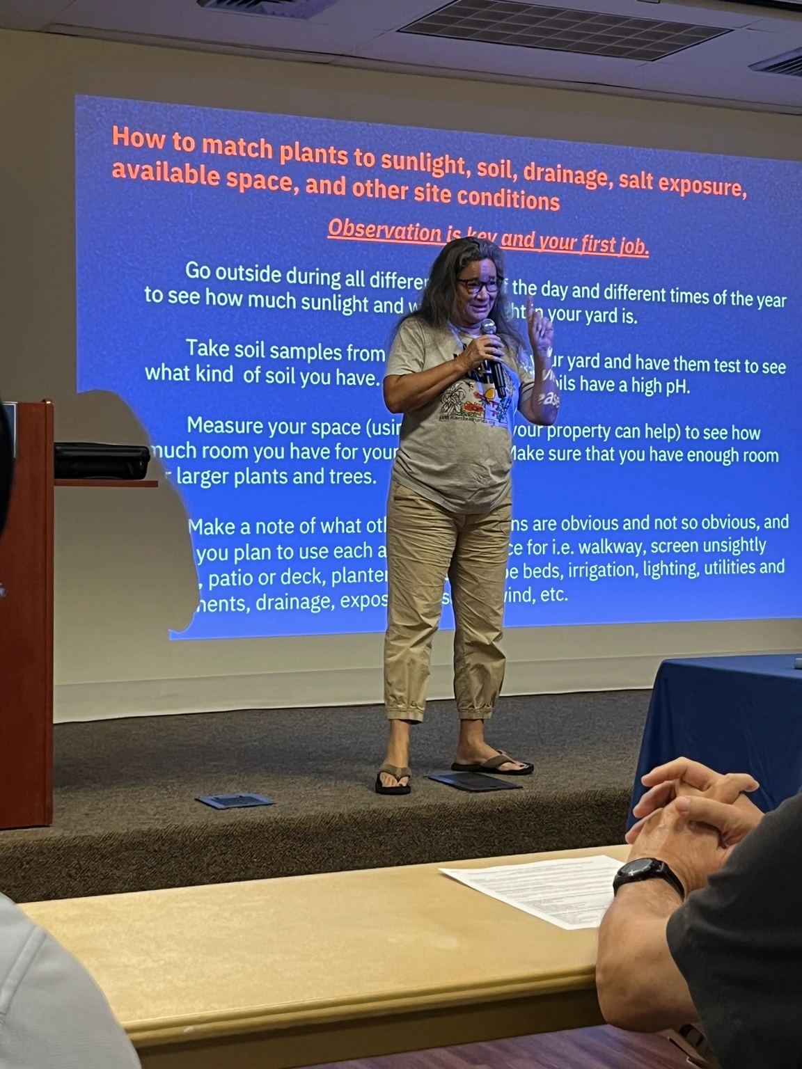 Janine Griffiths, Master Gardener Volunteer