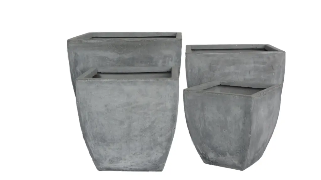Classic Square Planter Set - Natural