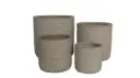Cylinder Planter Set - Sand Stone