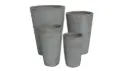 Round Upright Planter Set - Natural