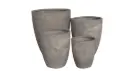 Round Planter Set - Natural