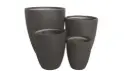 Round Planter Set - Slate