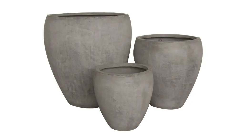 Classic Round Planter Set - Natural