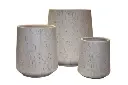Tapered Raindrop Planter Set