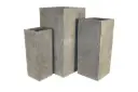 Textured Upright Planter Set