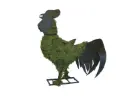 Rooster, Metal - 28" (Mossed)
