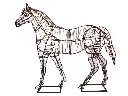 Horse - 17" (Frame)