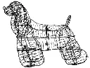 Cocker Spaniel - 21"  (Frame)