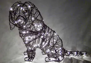 Cavalier, Sitting - 16"  (Lit)