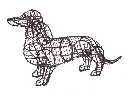 Dachshund - 13" (Frame)