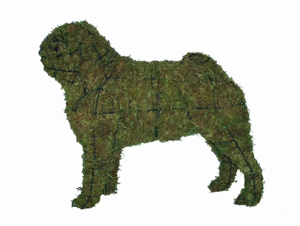 Pug - 18" (Mossed)