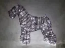 Schnauzer - 18" (Lit)