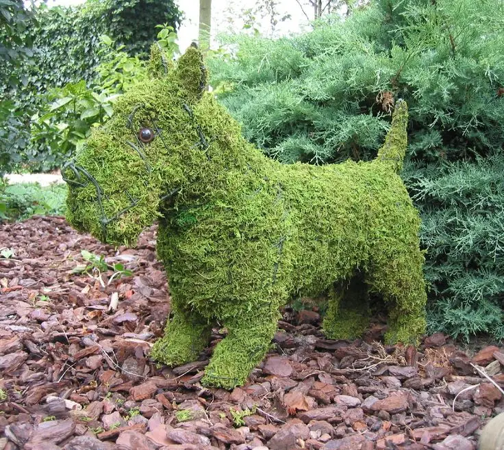 Scottie - 18" (Mossed)