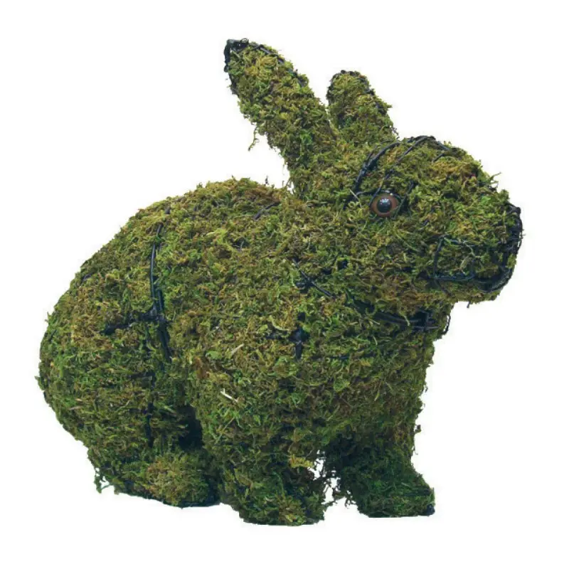 Rabbit, Hopping - 13" (Mossed}