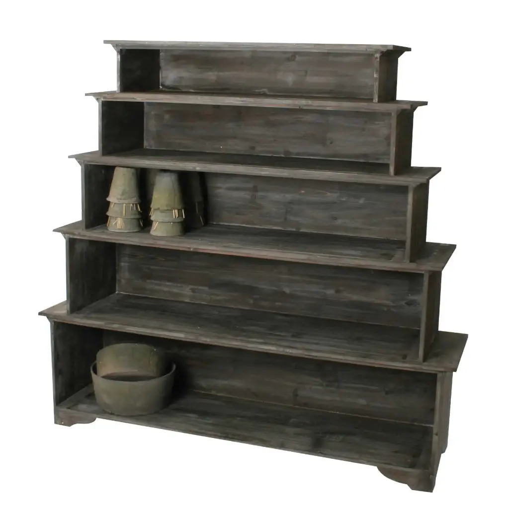 Graduated Stacking Shelf