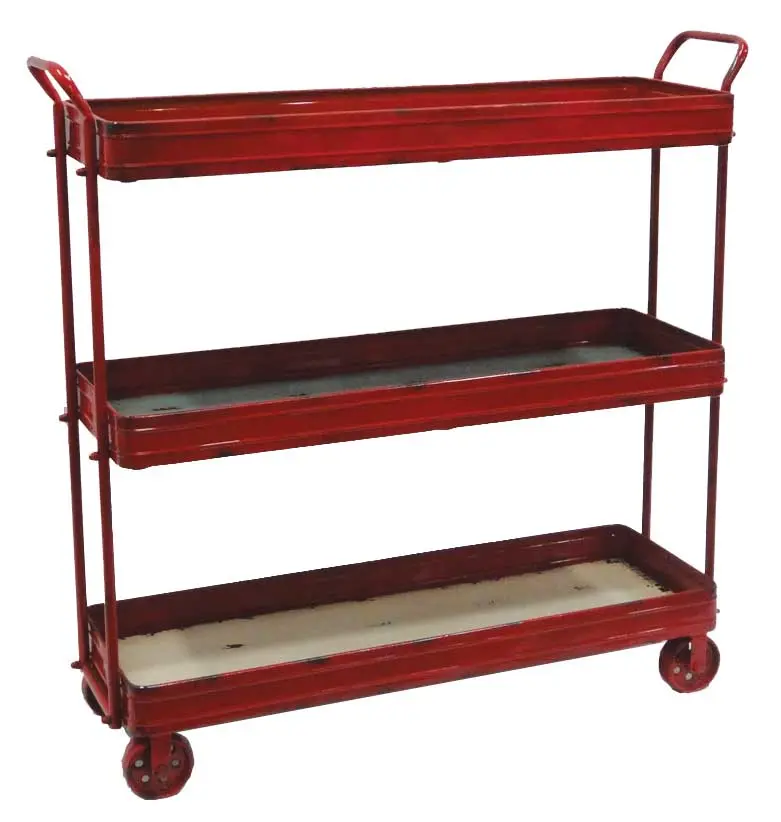 3 Tier Push Cart