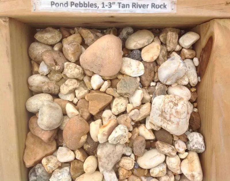 Tan River Rock 1-3"