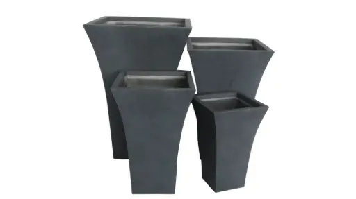 [BRAUN] Flared Planter Set - Slate
