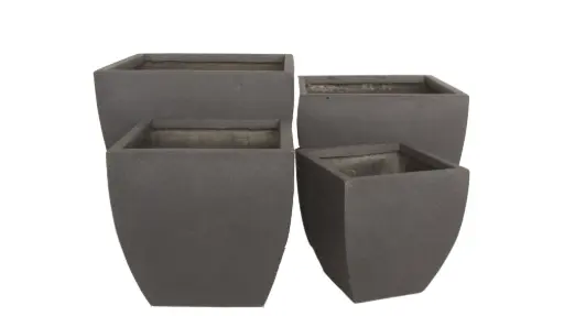 [BRAUN] Classic Square Planter Set - Slate