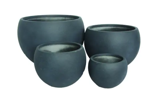 [BRAUN] Sphere Planter Set - Slate