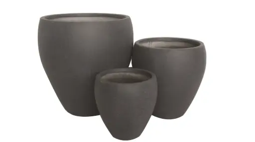 [BRAUN] Classic Round Planter Set - Slate