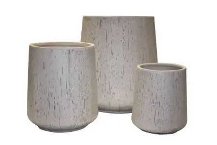 [BRAUN] Tapered Raindrop Planter Set