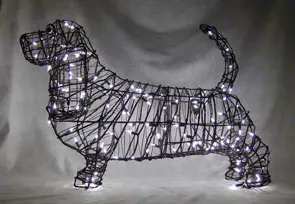 [BRAUN] Basset Hound - 21"  (Lit)