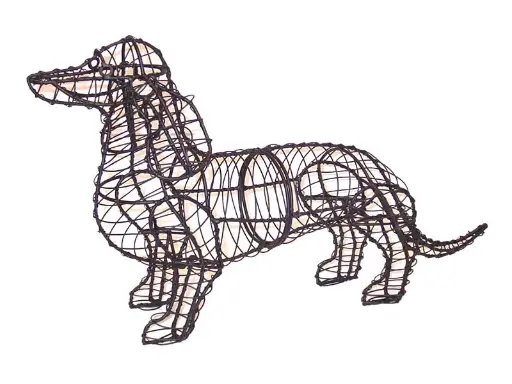 [BRAUN] Dachshund - 13" (Frame)