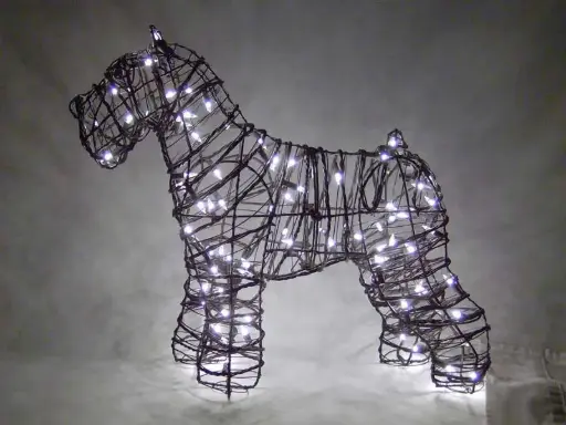 [BRAUN] Schnauzer - 18" (Lit)