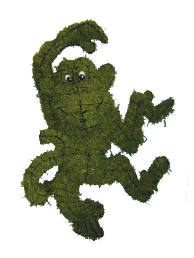 [BRAUN] Monkey, Hanging - 14" (Mossed)