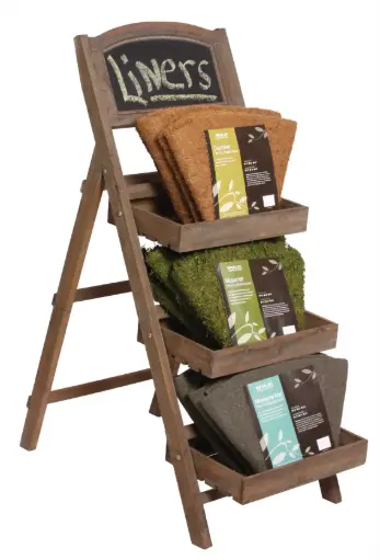 [BRAUN] Three-Tier Ladder Shelf