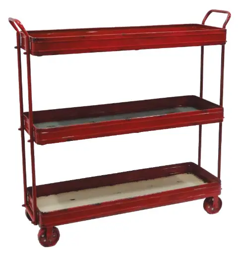 [BRAUN] 3 Tier Push Cart