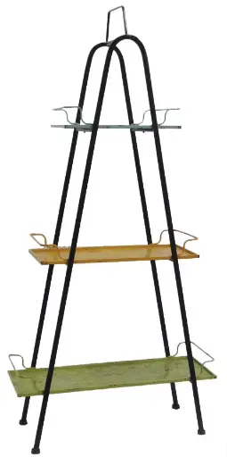 [BRAUN] 3 Tier Shelf System